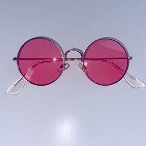 Pink Tinted Sunglasses